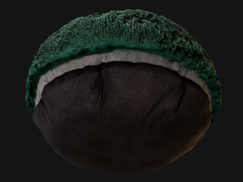 Cuccia per Cani e Gatti Soffice poltrona per Animali Modello 3D