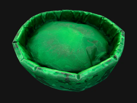 Bed Dog Cat Animal Sleeping Place Furniture 3D Model