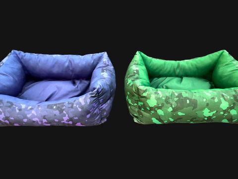 Лежак для собак і котів 3D Модель