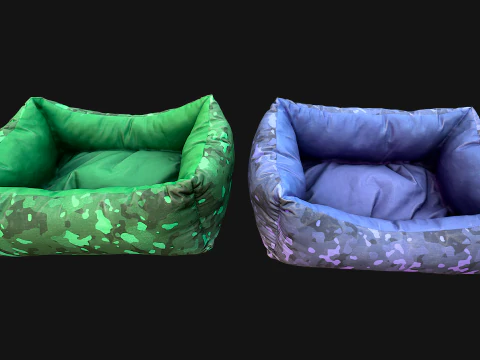 Лежак для собак і котів 3D Модель
