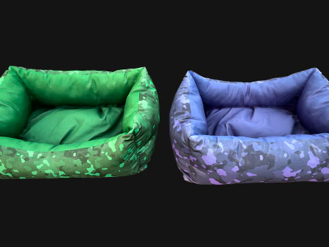 Лежак для собак і котів 3D Модель