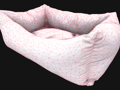 Dog Cat Pet Bed Modelo 3D