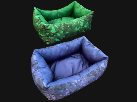 Лежак для собак і котів 3D Модель