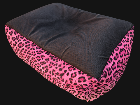 Dog Cat Pet Bed Leopard Print 3D मॉडल