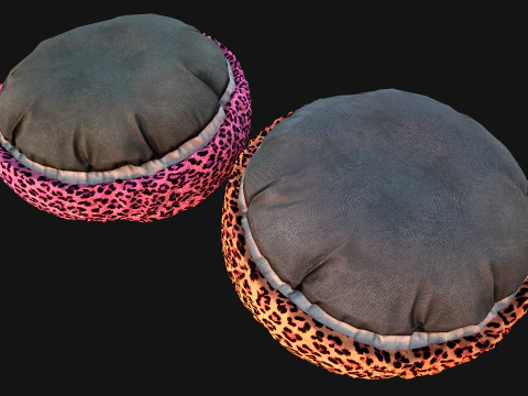 Bed for Animals Dog Cat Rodent Hamster Sofa Pet Pack 3D Model