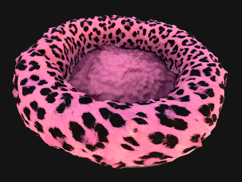 Pet Bed Pillow for Rodents Hamster Rats Zoo Furniture 3D Модель