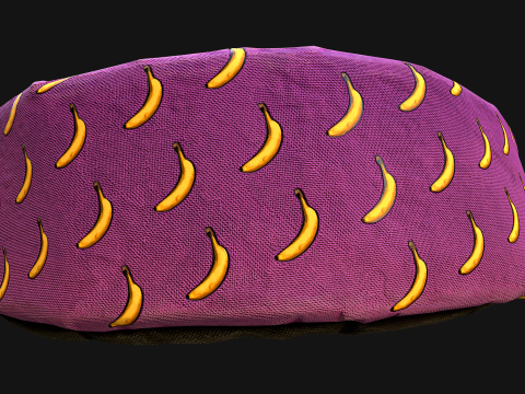 Bed Pillow For Pet Cat Dog Animal Zoo Furniture 3D-Modell