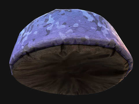 Bed Pillow For Pet Cat Dog Animal Zoo Furniture 3D-Modell