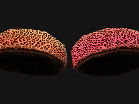 Cuscino da letto per mobili da zoo per animali domestici, gatti, cani Modello 3D