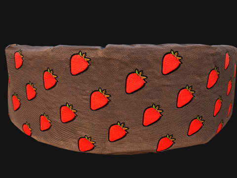 Bed Pillow For Pet Cat Dog Animal Zoo Furniture 3D-Modell