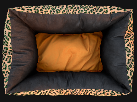 Bed Pet Pillow for Cats and Dogs Zoo Furniture 3D Модель