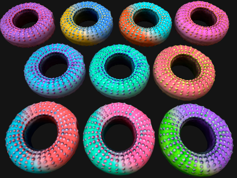 Chew Toy for Pets Dogs Cats Gnawing Ring 3D Модель