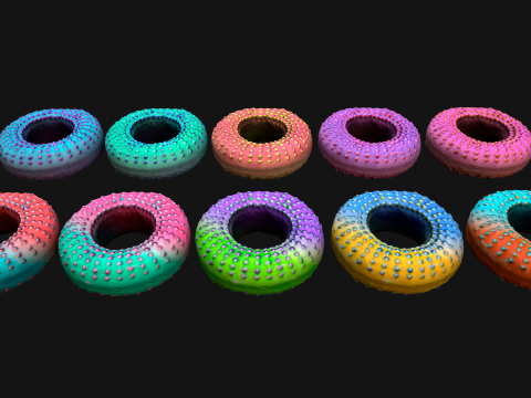Chew Toy for Pets Dogs Cats Gnawing Ring 3Dモデル
