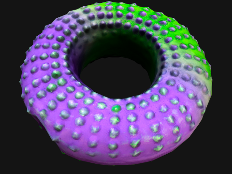 Chew Toy for Pets Dogs Cats Gnawing Ring 3Dモデル