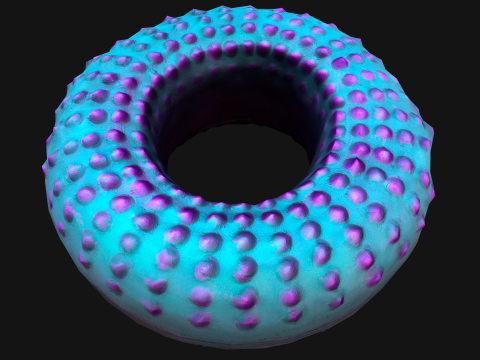 Chew Toy for Pets Dogs Cats Gnawing Ring 3Dモデル
