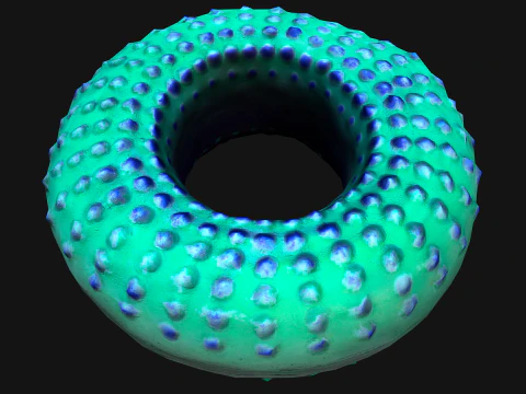Chew Toy for Pets Dogs Cats Gnawing Ring 3D Model