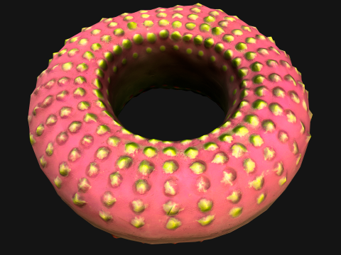 Chew Toy for Pets Dogs Cats Gnawing Ring 3Dモデル