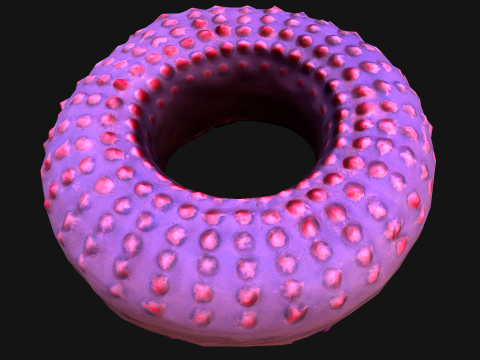 Chew Toy for Pets Dogs Cats Gnawing Ring 3Dモデル