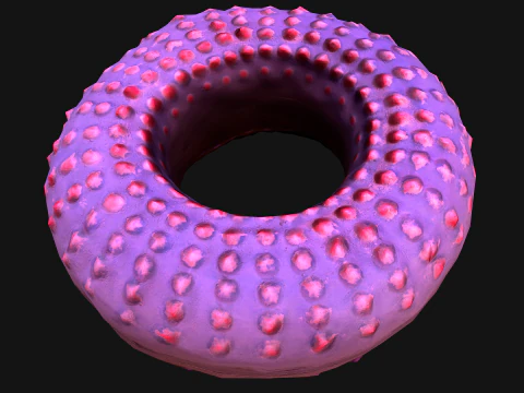 Chew Toy for Pets Dogs Cats Gnawing Ring 3D Model