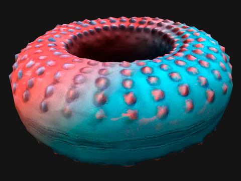 Chew Toy for Pets Dogs Cats Gnawing Ring 3D Model