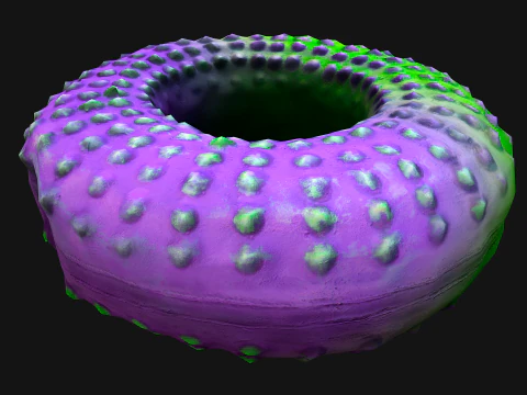 Chew Toy for Pets Dogs Cats Gnawing Ring 3D Model