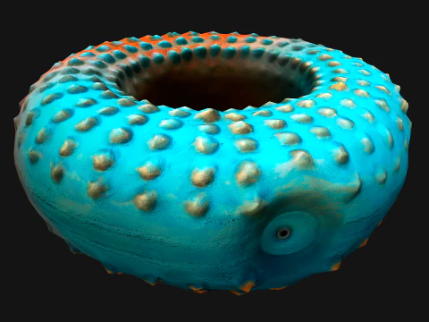 Chew Toy for Pets Dogs Cats Gnawing Ring 3D Model