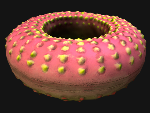 Chew Toy for Pets Dogs Cats Gnawing Ring 3Dモデル