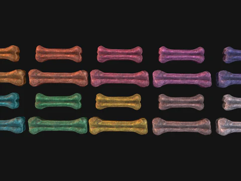 Pacote de brinquedos de zool&oacute;gico para c&atilde;es e gatos de estima&ccedil;&atilde;o para mastigar Modelo 3D