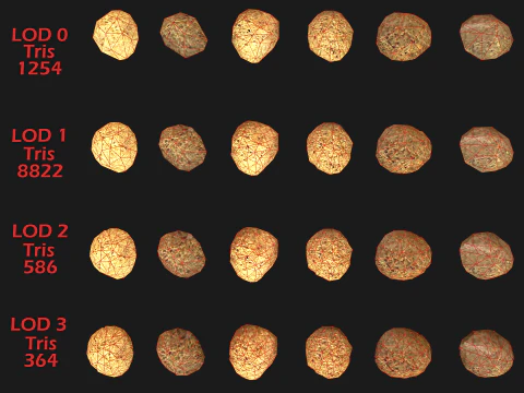 Dry Food for Pet Cat Dog Animal 3D Model