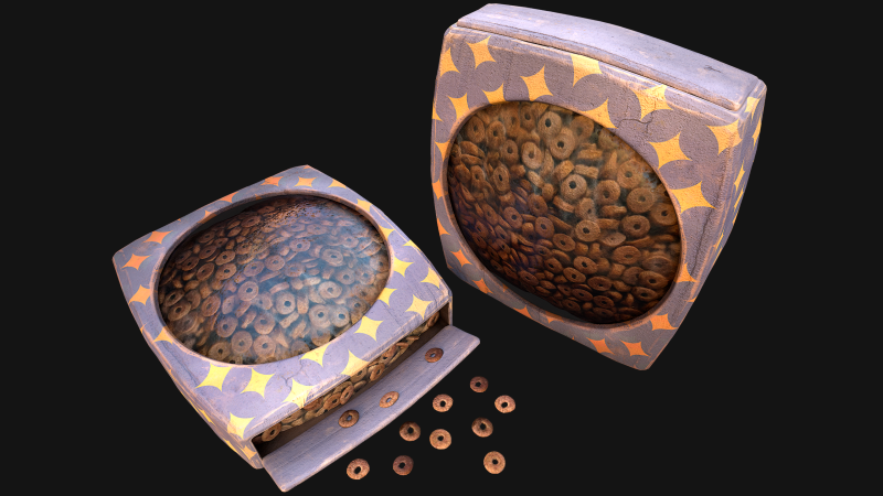 Dogs Cats Pets Food Cookies Cereals Packaging 3D 모델 .c4d .max .obj .3ds .fbx .stl .blend 