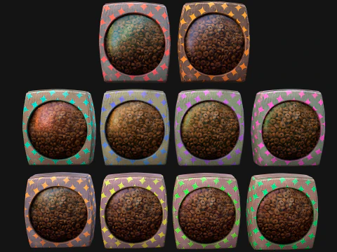 Pet Food Zoo Treats Flakes Cookies in Packaging 3D Model