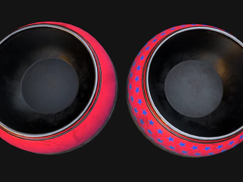 Bowl for Pet Dog Cat Zoo Accessories 3D Model
