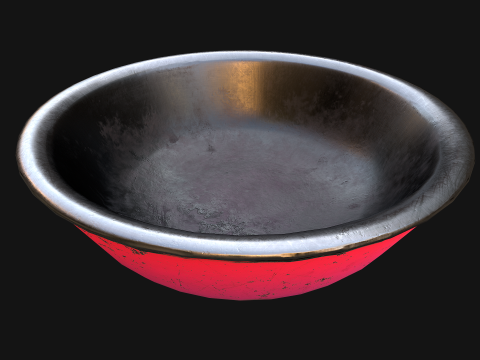 Bowl for Pet Dog Cat Zoo Decor Modello 3D