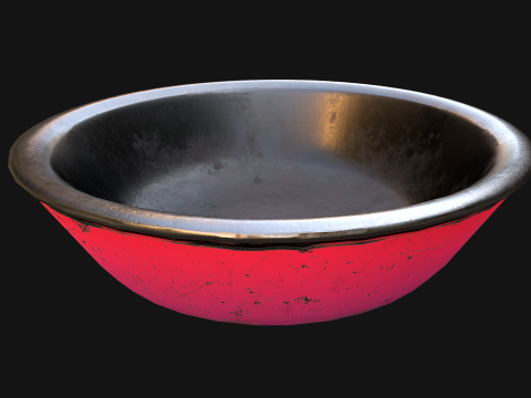 Bowl for Pet Dog Cat Zoo Decor Modello 3D