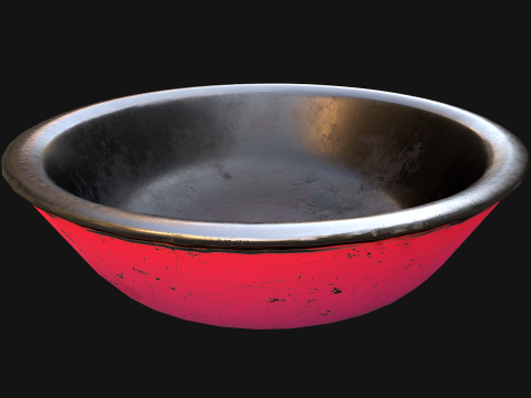 Bowl for Pet Dog Cat Zoo Decor Modello 3D