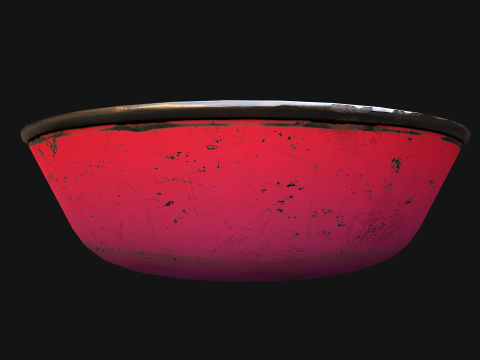 Bowl for Pet Dog Cat Zoo Decor Modello 3D