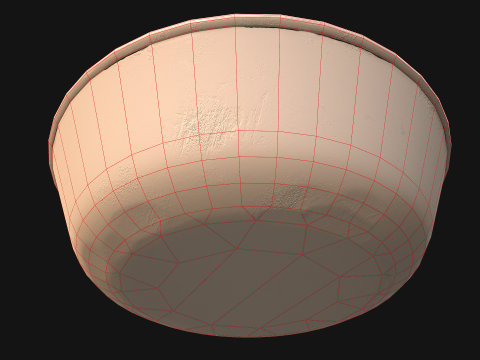 Bowl for Pet Dog Cat Zoo Decor Modello 3D
