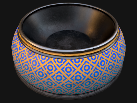 Food Bowl for Pet Dog Cat Modello 3D