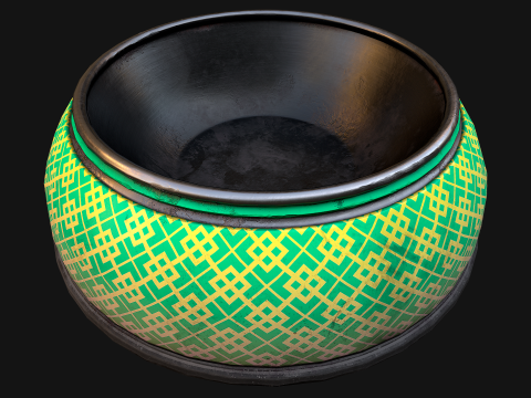 Food Bowl for Pet Dog Cat Modello 3D