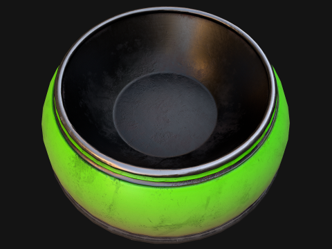 Food Bowl for Pet Dog Cat Modello 3D