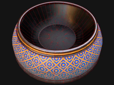 Food Bowl for Pet Dog Cat Modello 3D