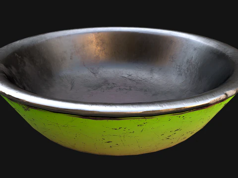 Pet Food Bowl Zoo Dishes for Cats Dogs 3D Model