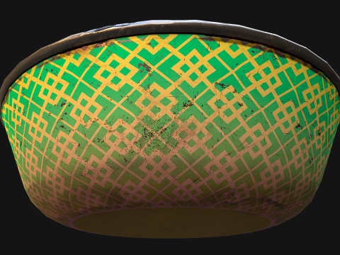 Pet Food Bowl Zoo Dishes for Cats Dogs Modelo 3D
