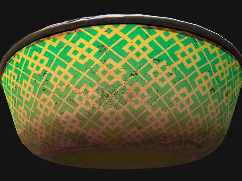 Pet Food Bowl Zoo Dishes for Cats Dogs 3D Model