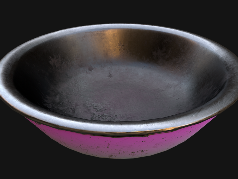 Pet Food Bowl Dishes for Cats Dogs Modello 3D