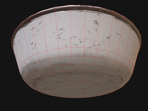 Pet Food Bowl Dishes for Cats Dogs Modello 3D