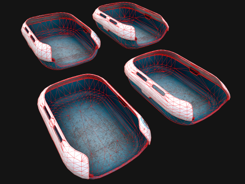 Toilet Pet Litter Box Filler zoo Furniture 3D Model