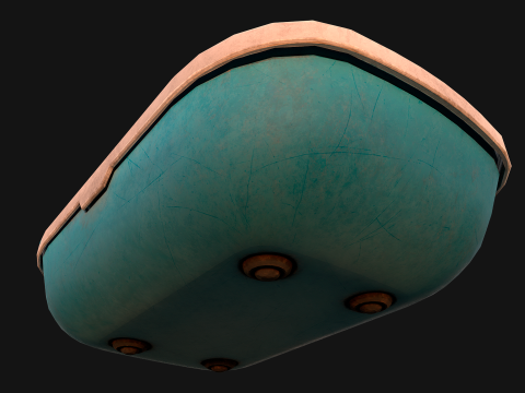 Toilet Pet Litter Box Filler zoo Furniture 3D Model