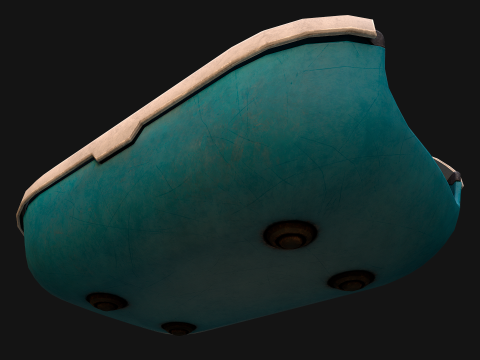 Toilet Pet Litter Box Filler zoo Furniture 3D Model
