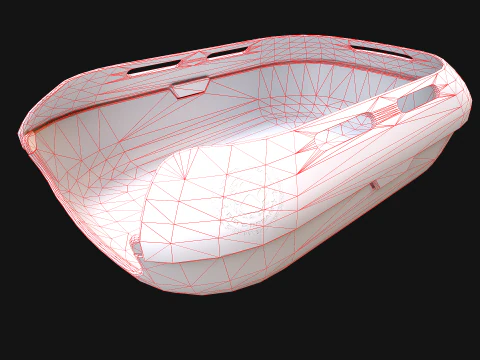 Tuvalet Pet Kedi &Ccedil;&ouml;p Kutusu Dolgu hayvanat bah&ccedil;esi Mobilyaları 3D Model